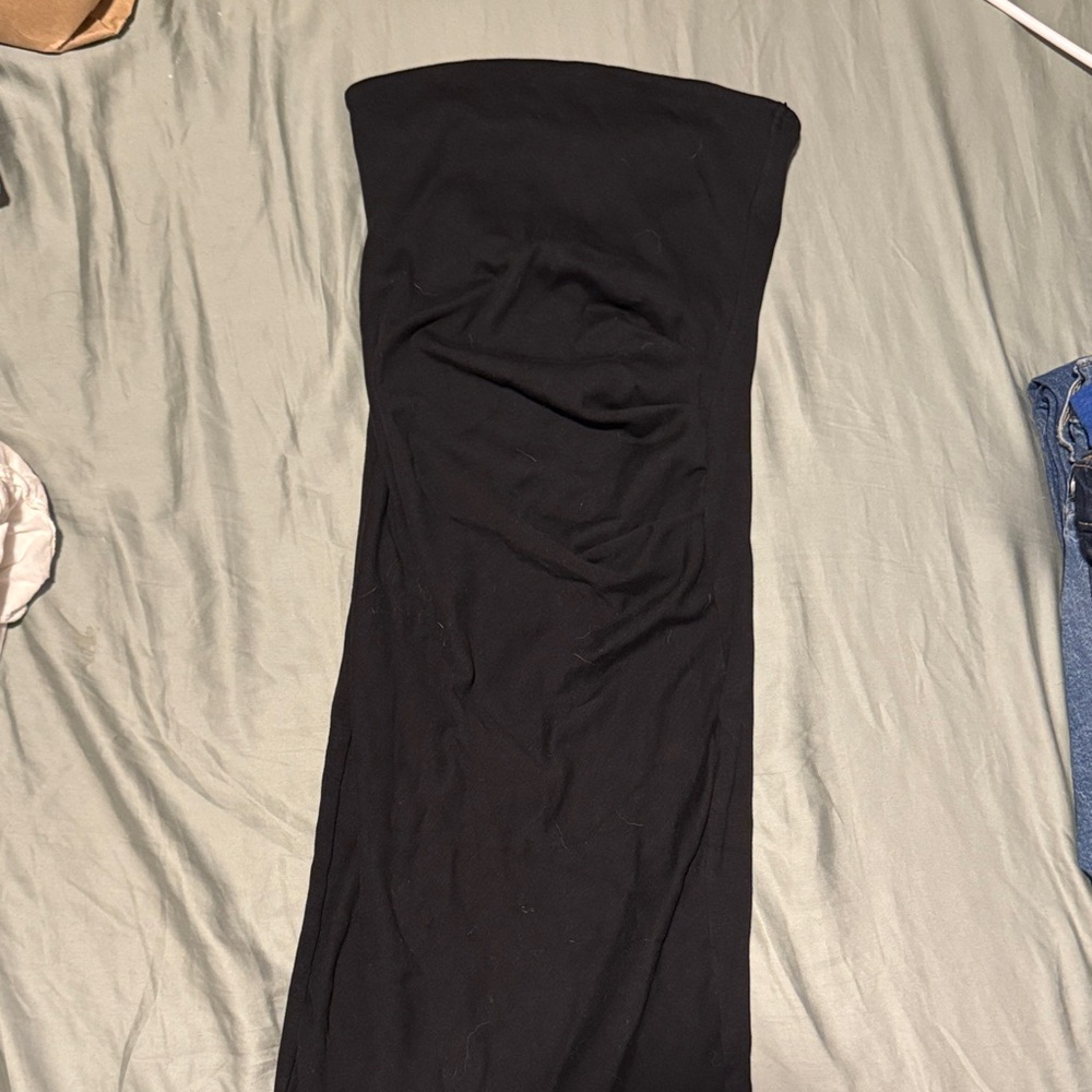Zara Black Strapless Dress